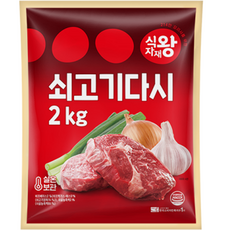 Sikjajaewang 實惠牛肉風味調味料, 1個, 2kg