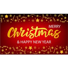 Selene Flag 新款聖誕橫幅, A12, 1個