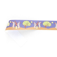 腰帶紙, 紫色搗麻糬兔子, 100個