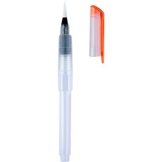 柔軟尖頭水彩毛筆附蓋套組 15, 1套, 中(190mm)