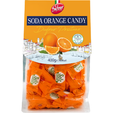 Dufour 柳橙蘇打糖, 1袋, 400g