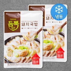 듬뿍담은 돼지국밥 1~2인분 (냉동), 450g, 2개