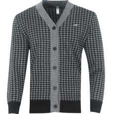 FERRA US 男士TAVE換季格紋高爾夫開襟衫 GRBFG220059