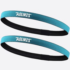 AOLIKES 奧力克斯 Ignis 纖薄型髮帶 2入, 薄荷綠