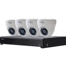 camPLUS 200萬畫素 8路 室內 4攝影機 自行安裝 CCTV 套組 1TB, CPR-850(錄影機)+CPD-201(監視器)