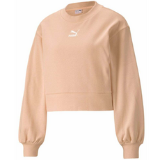 PUMA 經典泡泡睡圓領衛衣 531616-27