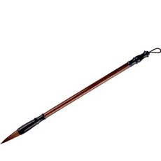 原木堅固狼毫公分東方畫筆 07, 1個, 小(27.8 x 0.7 cm)