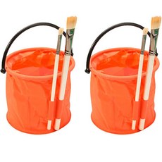 It's Life 美術水桶 2入, 橘色