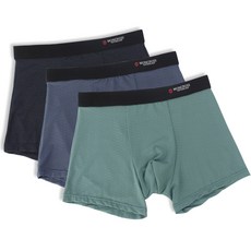 MONCROSS SWITZERLAND 男性印花平口內褲3件組 M-2502