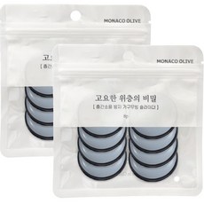 MONACO OLIVE 防止樓層噪音 移動滑墊 樓上的寧靜秘密 圓形 30 8入, 灰色, 2個
