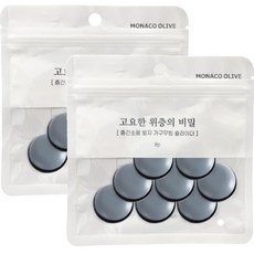 MONACO OLIVE 防噪音家具墊片 圓形 8入, 2包