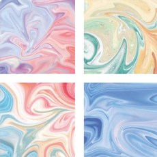 里拉摺紙鶴 4 種彩色紙套組 6, 4 種顏色, 1套