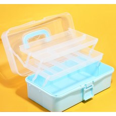 多功能畫具箱 09 Cool 半透明淺藍色