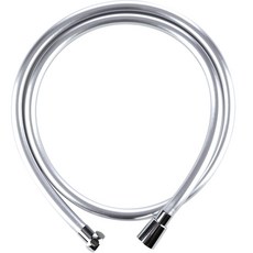 無垢淋浴軟管 2m, 1個, 銀色