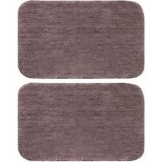 Toby 浴室防滑地墊 40 x 60 cm, 棕色, 2個