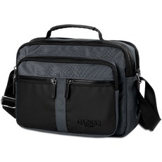 CAPACCI 休閒斜揹包 YB_CPI1205, 灰色