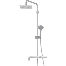 Vivant 啞光不銹鋼SUS304葵花雨淋花灑VAR4001, 1套, 銀色