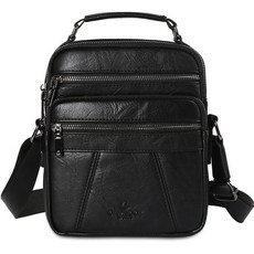 CAPACCI 運動男士斜背包 YB_CP1252, 黑色