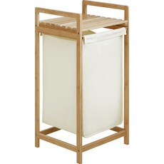 Nature Living 竹製抽拉洗衣籃, 混色