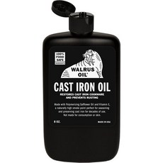 WALRUS OIL 鑄鐵平底鍋用保養油, 1個