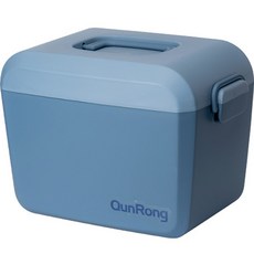 積木收納盒 5L, 1個, 柔和的海軍