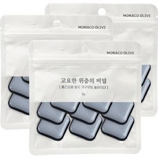 MONACO OLIVE 防樓層噪音移動滑墊 樓上安靜的秘密防噪音墊片 方形 25 8入, 3個, 混合色
