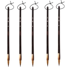 夜蟬 水彩畫 東洋畫筆 53 四季 春, 5個, 5.5 x 197 mm