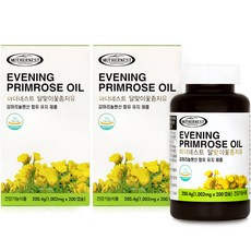 MOTHERNEST 月見草亞麻油酸膠囊, 200.4g, 2罐