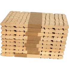 鋸齒冰棒棍 09號 114mm, 單一顏色, 450