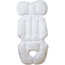 bebenuvo 嫘縈涼感推車墊, 彩色圓點款, 1個