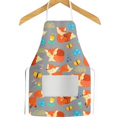 Air Ukkikinimal 圖案美術圍裙, TYPE 24