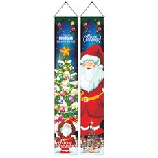 聖誕派對用品窗簾和徽章花環 01, 混合顏色