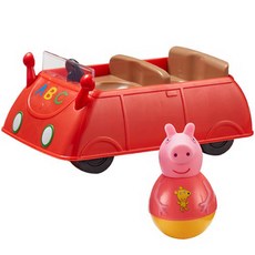 佩佩豬不倒翁紅色車, 混合色, 1個