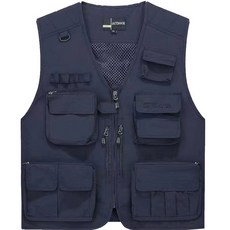 男款二合一網狀分離式戶外背心 KX804