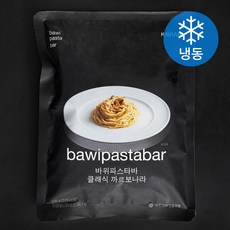 캐비아 바위파스타바 클래식 까르보나라 (냉동), 230g, 1개