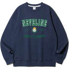 ALVINCLO Nevelinemountaineers內刷毛寬鬆大學T MAR674