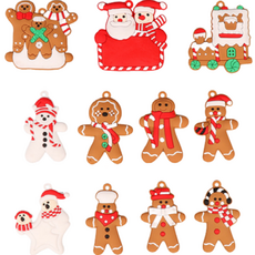 Pyeon Store 聖誕樹裝飾用吊飾組 TYPE 9, 混合顏色, 1個