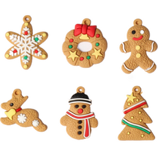 便利商店 聖誕樹裝飾用吊飾組 TYPE 5, 混合色, 1個