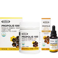 MOTHERNEST 蜂膠膠囊 150顆+蜂膠滴劑 30ml套組, 112.5g+30ml, 1組