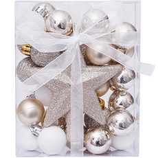 可愛星星閃亮聖誕樹裝飾組合 08, 隨機出貨, 1個