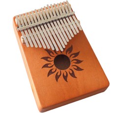 Tingall 17音階 高級卡林巴 太陽, 1個