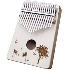 Tingall 透明17音灰原卡林巴琴11型