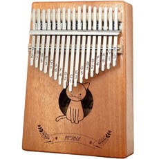 팅올 드로잉 17음 우드 칼림바 타입7, 1개