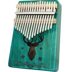 Tingall 17音階 High 卡林巴 鹿 類型4, 1個