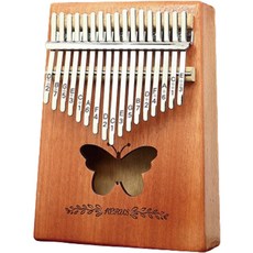 Tingall 彩繪 17音 木質卡林巴琴 18型, 1個