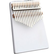 Tingall 17th scale High Kalimba 簡單的白色
