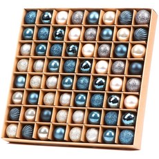 豐富的海洋樹裝飾64p套組B, 混合顏色