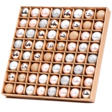 富海樹裝飾64p套組D, 混合顏色