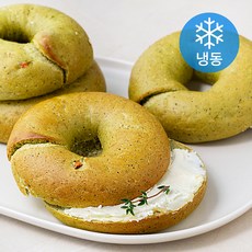 야미요밀 정성가득 채식 케일야채 쌀베이글 4개입 (냉동), 1개, 440g