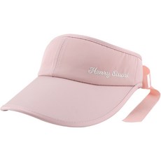 HENRY STUART 女款粉彩遮陽帽, 粉紅色